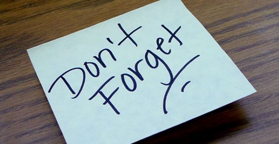 forgot