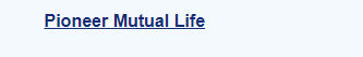 Pioneer Mutual Life