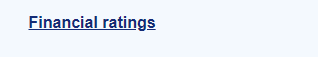Financial ratings