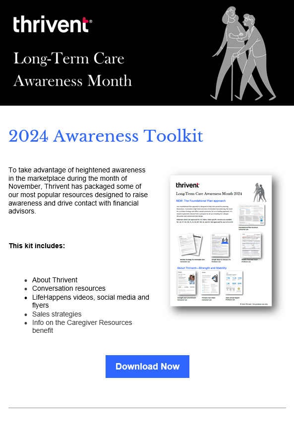 Thrivent LTC Awareness Month