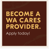 Become a WA CARES provider
